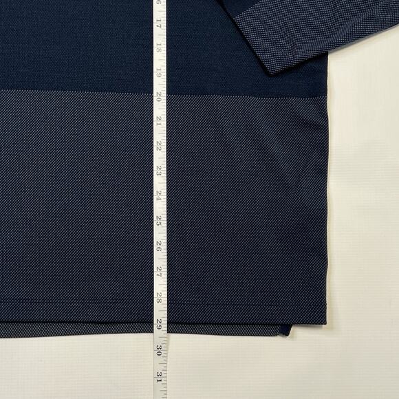 Nike Vapor Half Zip Pullover Shirt Mens XL Long Sleeve Golf Dri-FIT Blue CU9828 - Picture 11 of 14